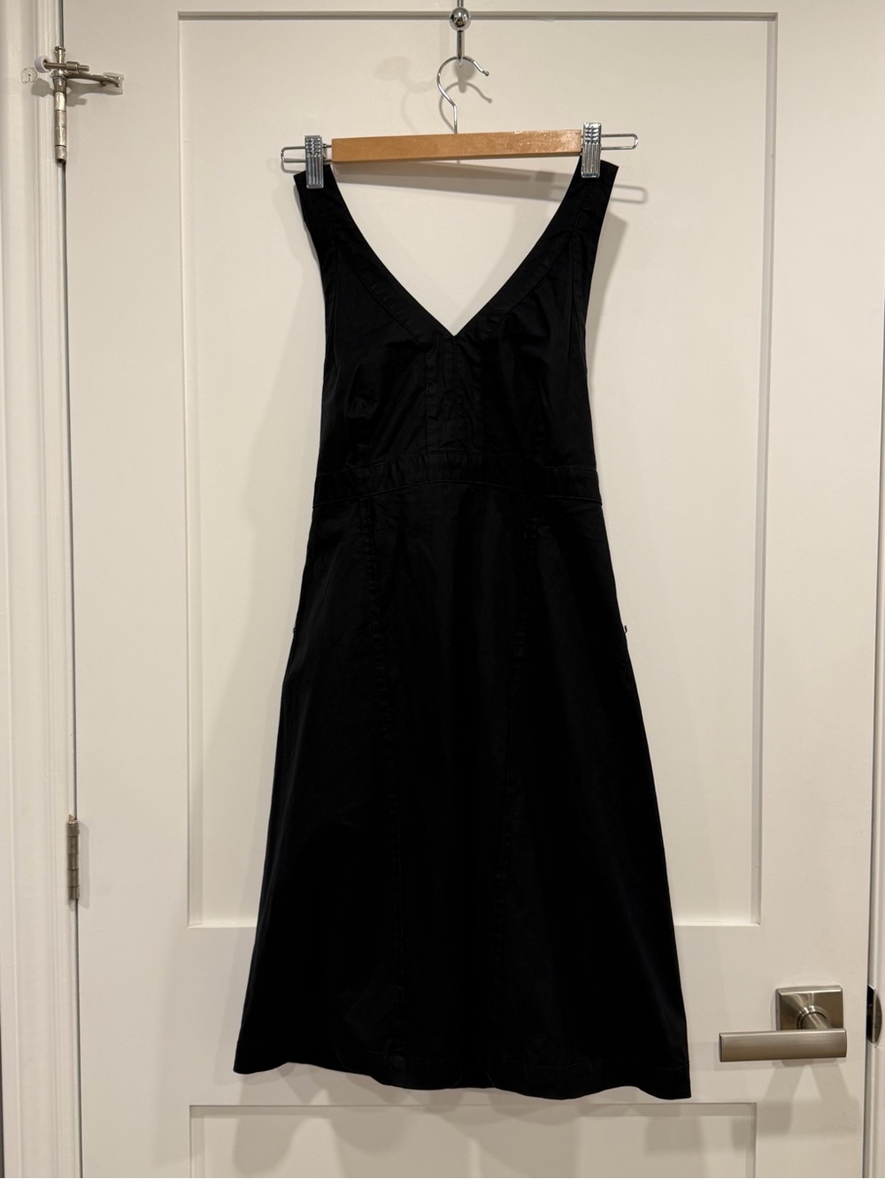 Vintage, Y2K, GAP Black Halter Mini Dress - Picture 14 of 16
